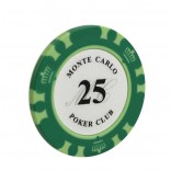 5 stuk Professionele Upscale Klei Casino Texas Poker Chips 14G waarde 25